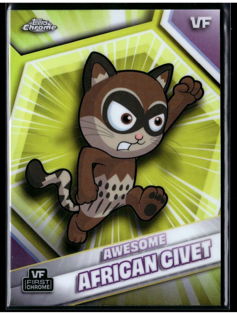 Topps Chrome Vee Friends Awesome African Civet